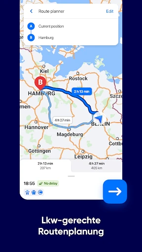 Eurowag Navigation - LKW GPS screenshot