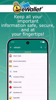 eWallet - Password Manager screenshot 1