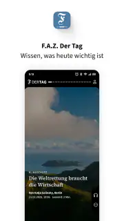 F.A.Z. Der Tag - Nachrichten screenshot 1