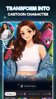 Face Change - AI Art Generator screenshot 2