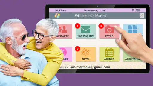 Facilotab AppLauncher Senioren screenshot 1