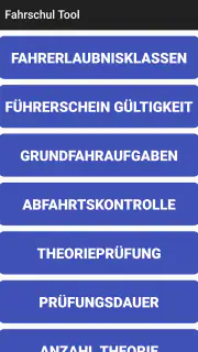 Fahrschul Tool screenshot 1