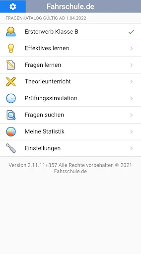 Fahrschule.de 2024 screenshot