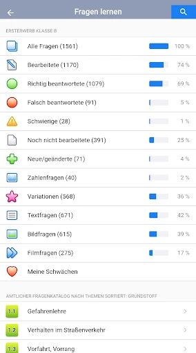 Fahrschule.de 2024 screenshot