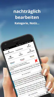 Fahrtenbuch GPS-Zeiterfassung screenshot 2