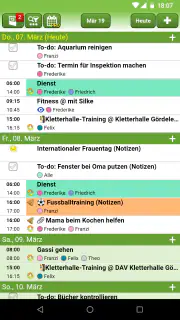 FAMANICE - Familienkalender screenshot 2