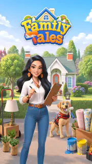 Family Tales: Merge & Design screenshot 5