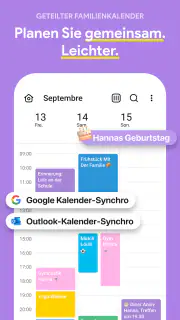 FamilyWall - Familienplaner screenshot 2
