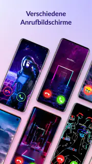 Farbiges Anruf-Theme screenshot 1