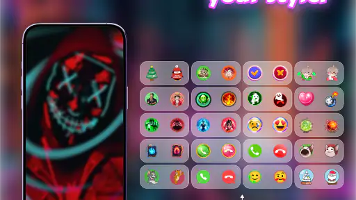 Farbphone: Rufbildschirm Thema screenshot 3