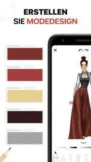 Fashion Design Sketches Book screenshot 1