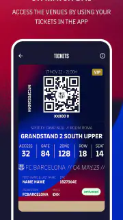 FC Barcelona Tickets screenshot 3