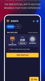 FC Barcelona Tickets screenshot 7