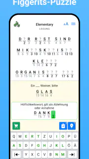 Figgerits: Wörter Rätselspiele screenshot 1