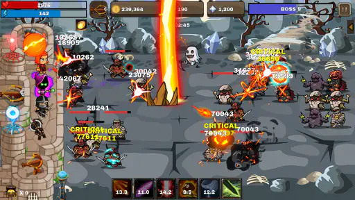 Final Castle Defence:Idle RPG screenshot 1