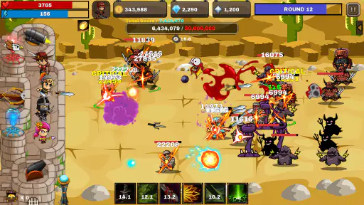 Final Castle Defence:Idle RPG screenshot 2