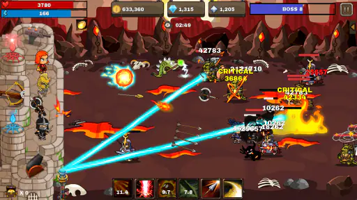 Final Castle Defence:Idle RPG screenshot 3