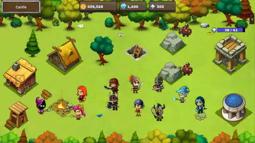 Final Castle Defence:Idle RPG screenshot 7