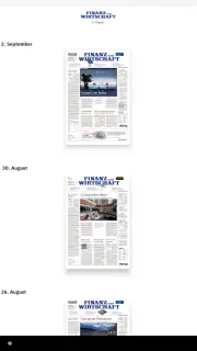 Finanz und Wirtschaft E-Paper screenshot 6