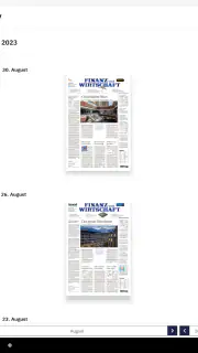 Finanz und Wirtschaft E-Paper screenshot 8