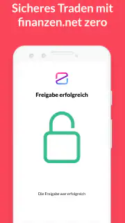 finanzen.net zero Secure TAN screenshot 3
