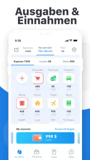Finanzmanager, Ausgaben & Geld screenshot 1