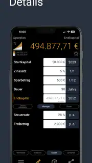 Finanzrechner - MarkMoney3 screenshot 3