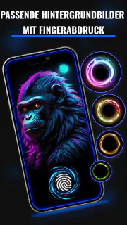 Fingerabdruck-Sperr-Animations screenshot 6