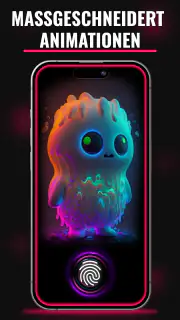 Fingerabdruck-Sperr-Animations screenshot 7