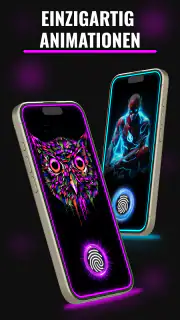Fingerabdruck-Sperr-Animations screenshot 8