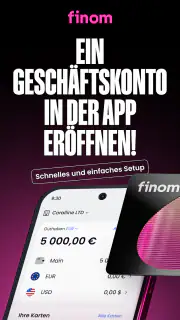 Finom • Geschäftskonto screenshot 1
