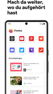 Firefox: internet browser screenshot 3