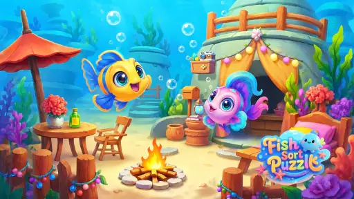 Fish Sort Puzzle: Match Game screenshot 8