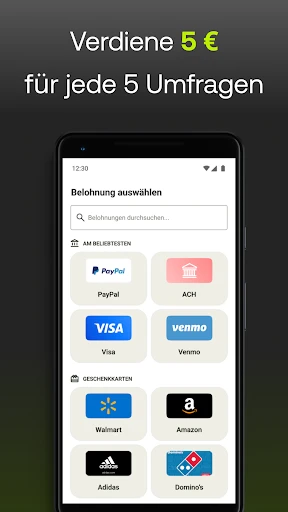 Five Surveys: Bezahlte Umfrage screenshot