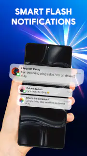Flashlight : Flash Alert & LED screenshot 2