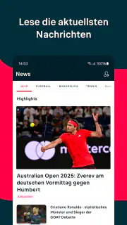 Flashscore: Ergebnisse & News screenshot 2