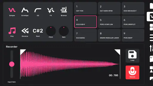 Flip Sampler screenshot 1