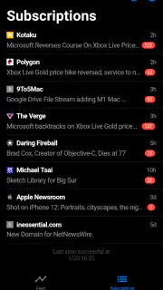 Fluent Reader Lite - RSS Clien screenshot 8
