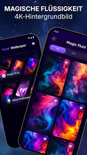 Flüssige Magie: 4D Hintergrund screenshot 3