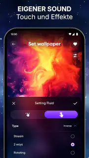 Flüssige Magie: 4D Hintergrund screenshot 5