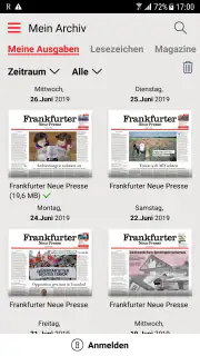 FNP Zeitung screenshot 2