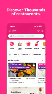 foodpanda: food & groceries screenshot 2