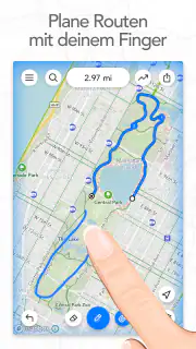 Footpath Routenplaner screenshot 1