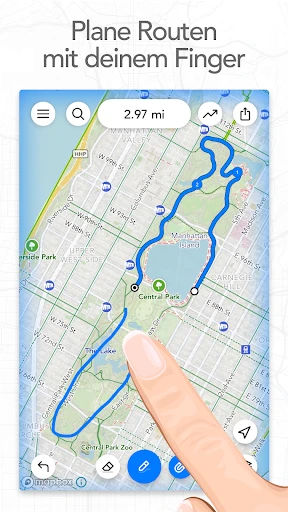 Footpath Routenplaner screenshot