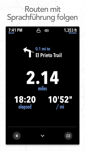 Footpath Routenplaner screenshot