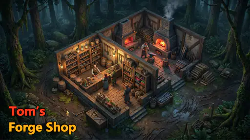 Forge Shop : Planspiel screenshot 1