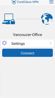 FortiClient VPN screenshot 4