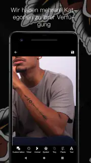 Foto Tattoo Simulator screenshot 2
