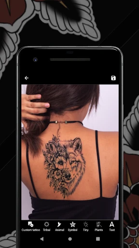 Foto Tattoo Simulator screenshot