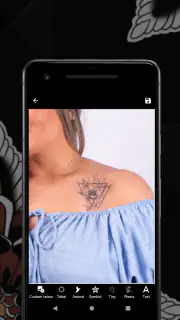 Foto Tattoo Simulator screenshot 4